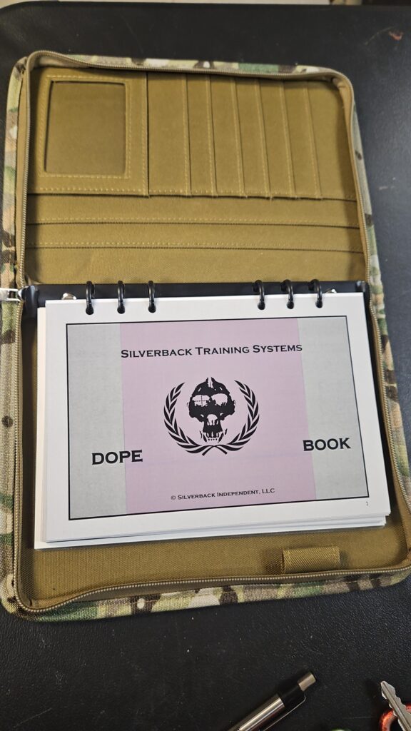 PREMIUM DATA/DOPE LOG BOOK